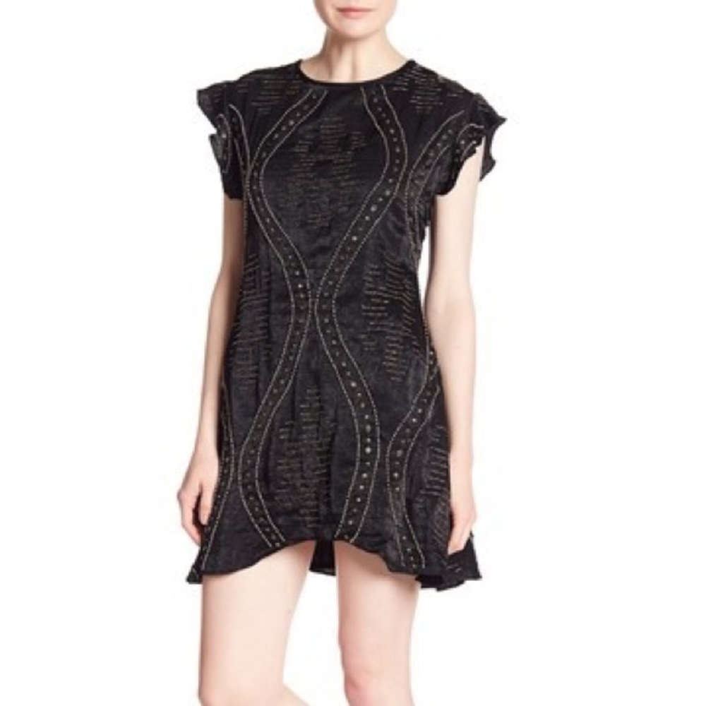 FREE PEOPLE Shine Like The Stars Mini Dress - NWT
